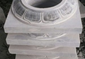 Chân cột bằng đá 01