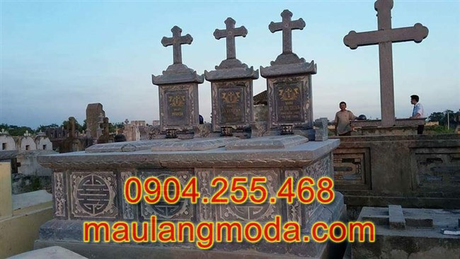  Mâũ mộ đá công giáo đẹp, mộ công giáo đá, mộ thiên chúa giáo, mộ công giáo