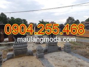 Lắp đặt mộ đá đôi tại Củ Chi