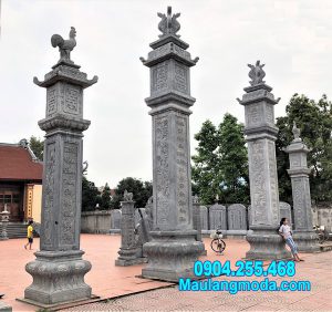 cổng đền chùa đẹp bằng đá
