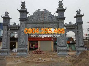 Cổng đá Hưng Yên - Địa chỉ bán xây cổng tam quan đá tại Hưng Yên
