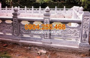 Cột đá, chân cột đá, lan can đá, bậc thềm đá tại Nam Định