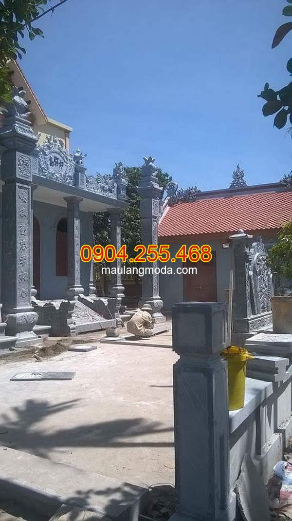 Giá cột đá nhà thờ họ Ninh Bình | Thi công, bán cột đồng trụ đá Ninh Bình