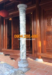 Làm cột đá nhà thờ họ ở Hà Nội - Giá bán cột đá tự nhiên tại Hà Nội