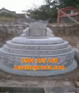 Mộ đá hình tròn đẹp giá rẻ nhất tại Ninh Bình