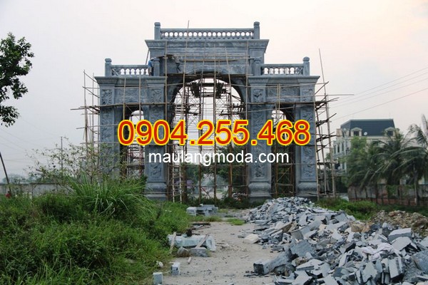 Nhận lắp đặt xây bán cổng tam quan đá đình chùa nhà thờ họ tại Bà Rịa - Vũng Tàu