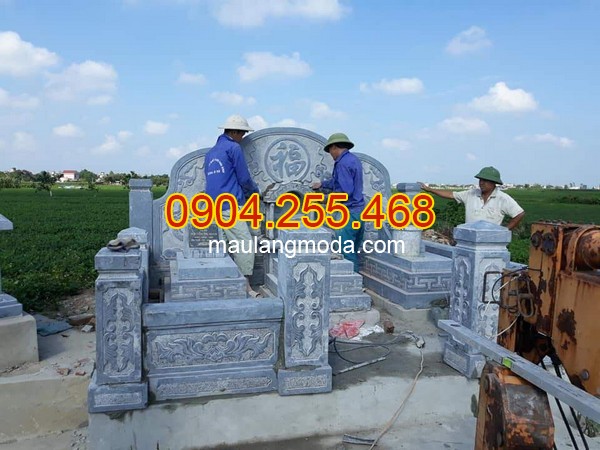 Nhận thi công lắp đặt xây lăng mộ đá tại An Giang