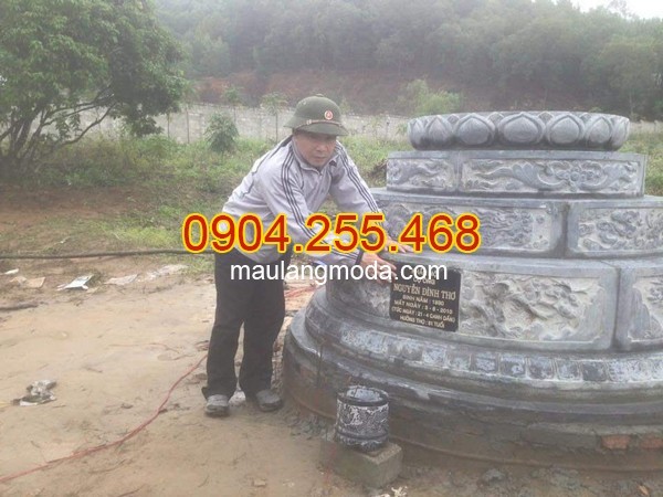Nhận thi công lắp đặt xây mộ đá tại Bắc Giang