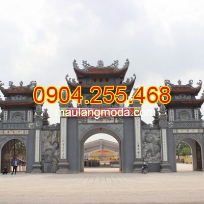 [TOP 5] Mẫu cổng đền chùa bằng đá đẹp nhất Việt Nam