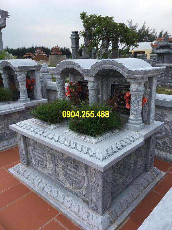 Đá mỹ nghệ Hà An thi công chế tác các sản phẩm mộ vòm một mái đẹp nhất