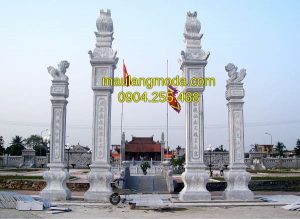 Cấu tạo cột cổng đá