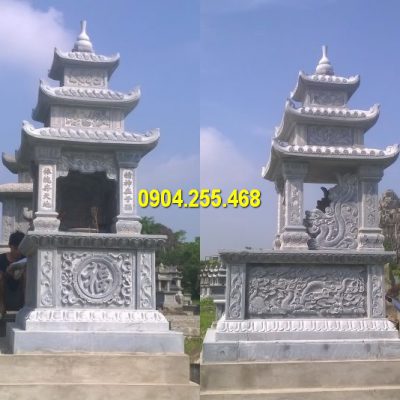 Giá mộ đá trong kiến trúc khu lăng mộ đá mỹ nghệ Ninh Vân Ninh Bình