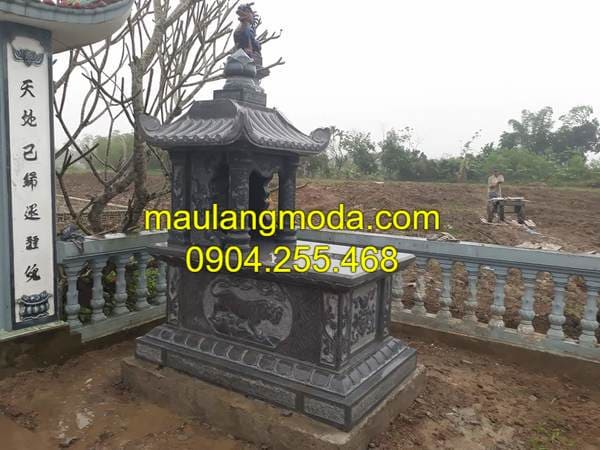 Giá thành mộ đá 1 mái mới nhất tại Ninh Bình