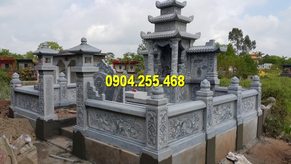 Mẫu lăng mộ đá thi công tại Hà Nội