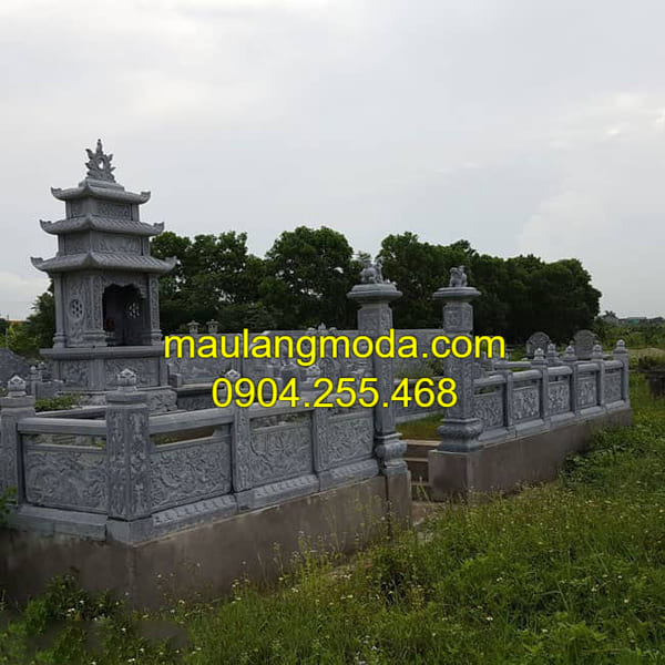 Kiến trúc lăng mộ đá đẹp tại Ninh Vân - Ninh Bình