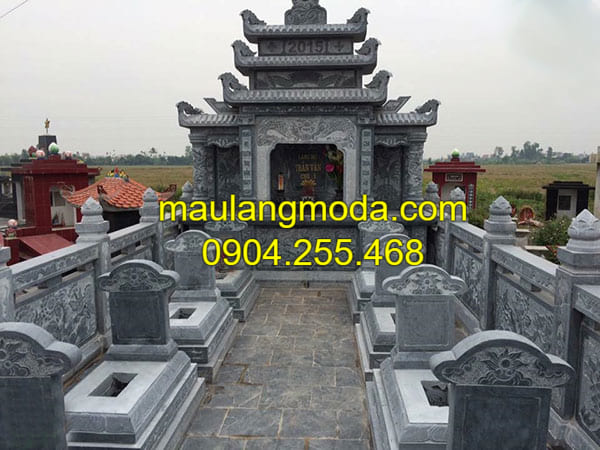 Những mẫu lăng mộ đơn giản đẹp tại Ninh Vân
