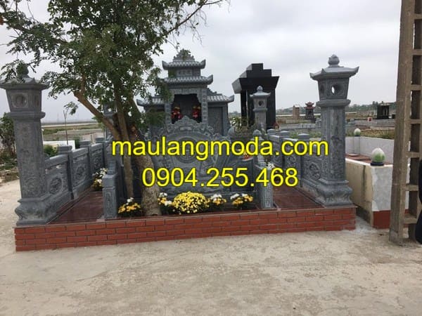 Những mẫu lăng mộ đơn giản đẹp tại Ninh Vân