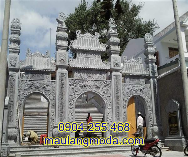 Địa chỉ bán cổng đá đền chùa tại An Giang,cổng đá An Giang