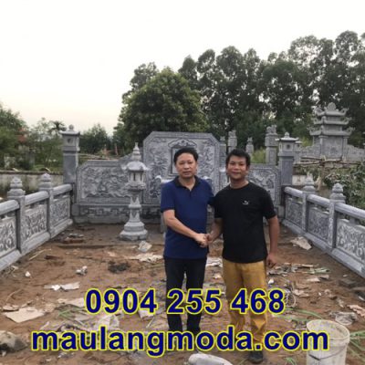 Lắp đặt khu lăng mộ gia tộc tại Bắc Giang 5