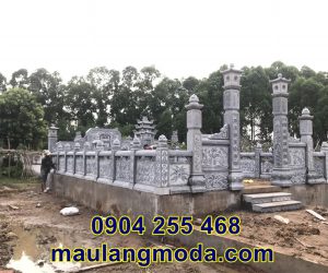 lắp đặt khu lăng mộ gia đình tại Bắc Giang 8