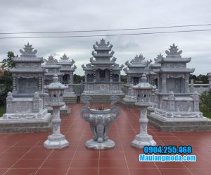 lăng mộ bằng đá xanh đẹp