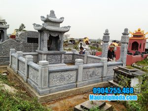 lăng mộ bằng đá xanh đẹp