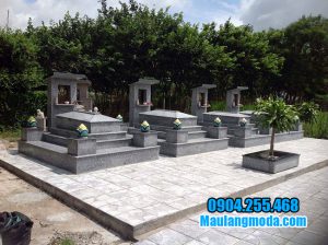 mẫu mộ bằng đá hoa cương