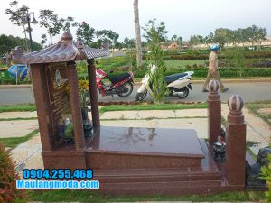 mộ bằng đá hoa cương đẹp
