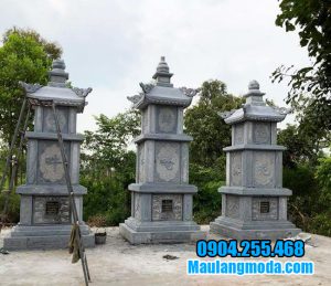 mộ tháp bằng đá đẹp