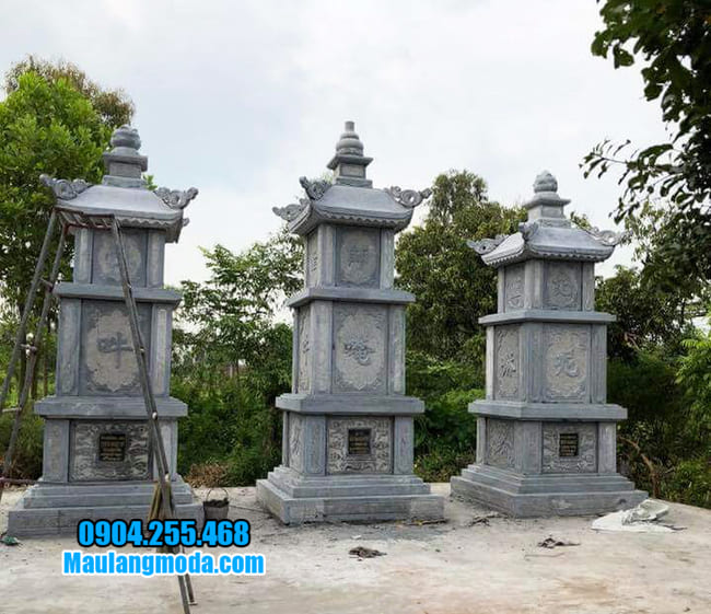 mẫu mộ tháp đá tại Quảng Bình đẹp