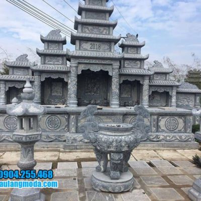 mẫu khu lăng mộ bằng đá đẹp nhất tại Quảng Trị