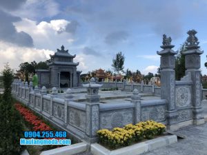 mẫu lăng mộ đá đẹp nhất tại Quảng Bình