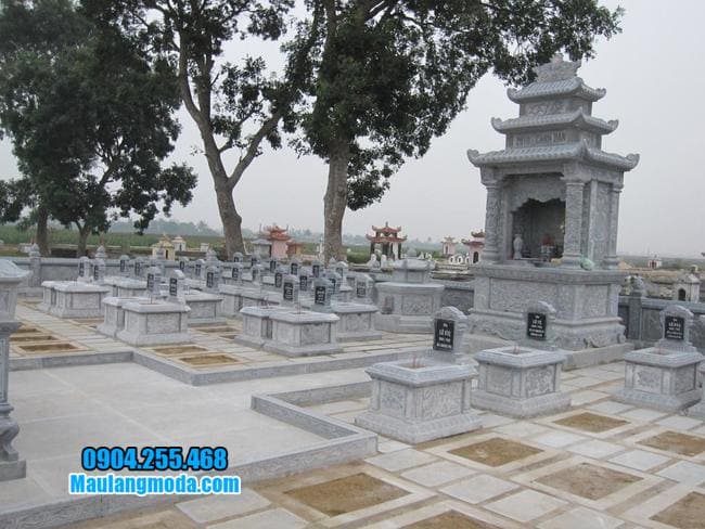 mẫu lăng mộ đẹp tại Huế