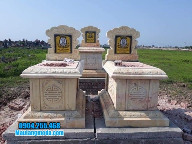 mộ đá đôi đẹp tại Tây Ninh