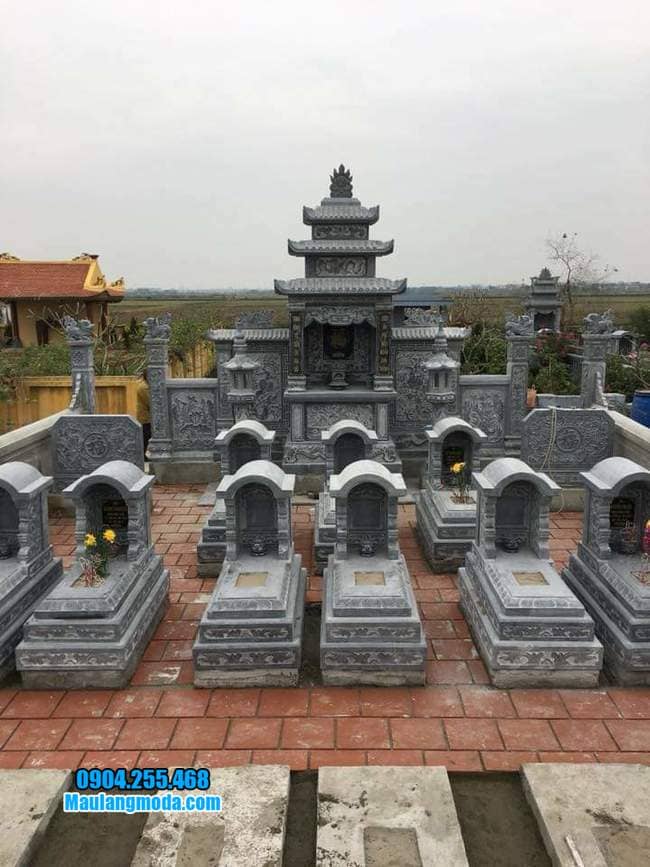 khu lăng mộ đá tại Bắc Giang đẹp