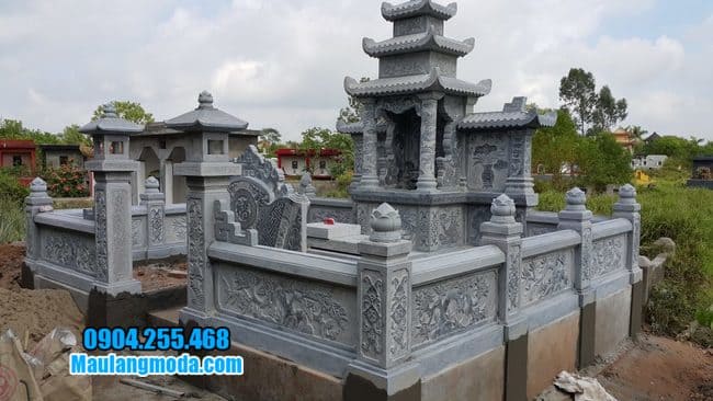mẫu khu lăng mộ đá tại Bắc Giang đẹp nhất