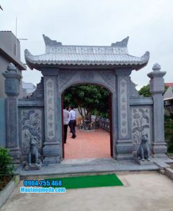 cổng nhà thờ tộc tại Quảng Ninh đẹp nhất