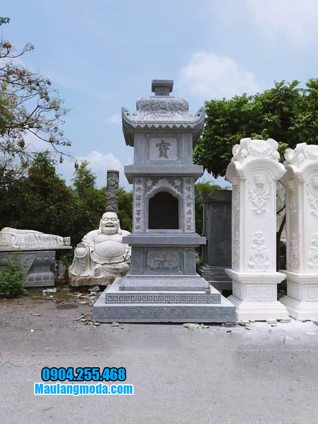 Tháp mộ đá đẹp để tro cốt tại Quy Nhơn