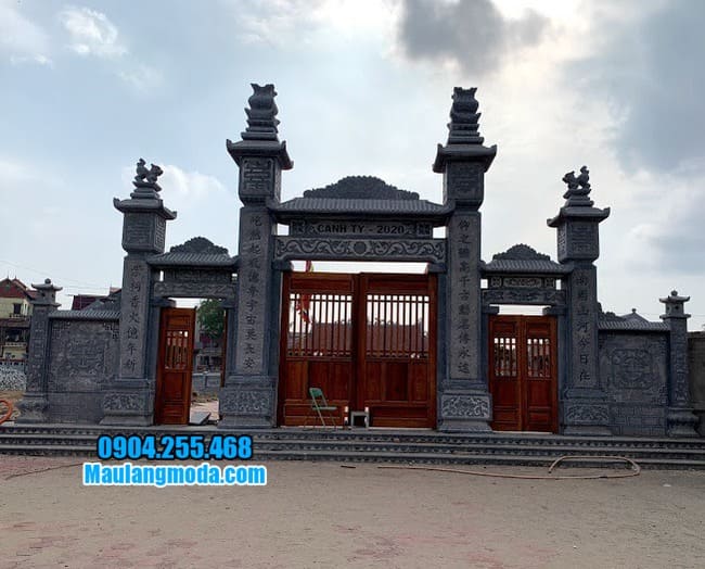 cổng nhà thờ họ đẹp nhất tại Lạng Sơn
