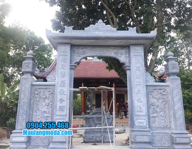 cổng tam quan bằng đá tại Hà Giang đẹp nhất