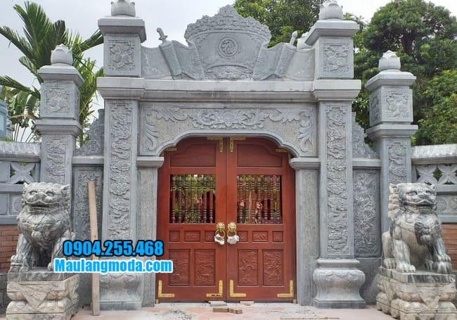 cổng tam quan bằng đá tại Phú Thọ