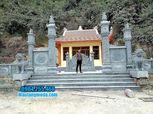 cổng tam quan đá tại Hà Giang đẹp
