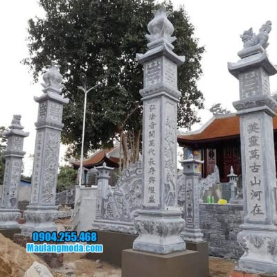mẫu cổng nhà thờ họ bằng đá tại Lạng Sơn