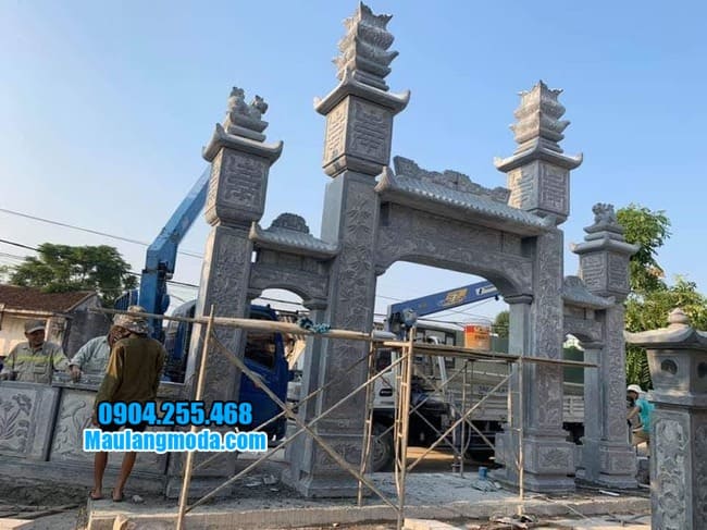 mẫu cổng nhà thờ họ đẹp nhất tại Tuyên Quang