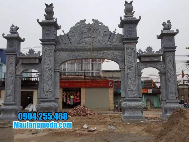 Các mẫu cổng đá tam quan đẹp tại Phú Yên