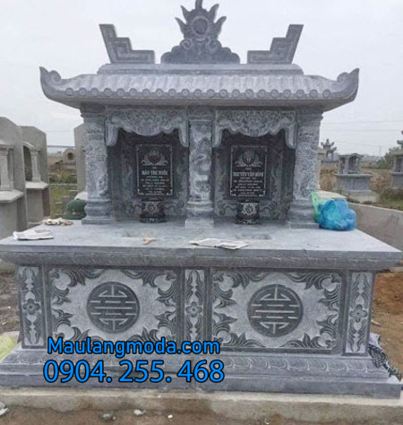 Mẫu mộ đôi đẹp tại Bình Thuận - Mộ đá đôi tại Bình Thuận