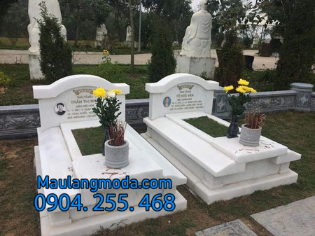 Mẫu mộ đôi đẹp tại Bình Thuận