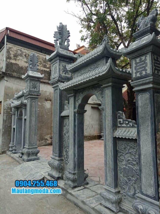 cổng tam quan bằng đá đẹp nhất tại Ninh Thuận