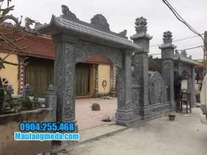 mẫu cổng đá tam quan đẹp tại Phú Yên