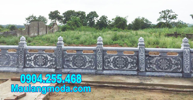 Hàng rào đá nhà mồ tại Nha Trang Khánh Hòa